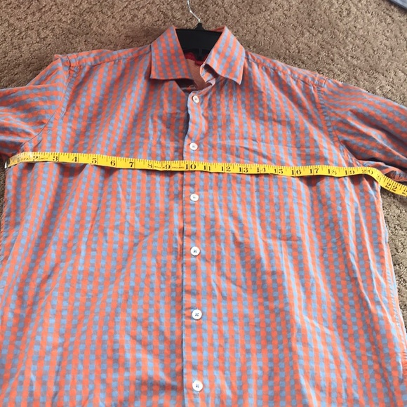 Report Collection striped button down dress shirt - Picture 5 of 6
